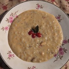 Sabudana kheer A picture of Sabudana kheer.