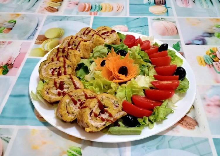 La Délicieuse Recette du Roulé de pomme de terre au thon