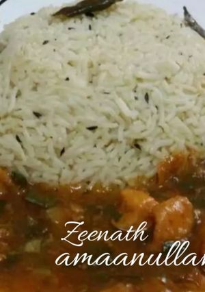 A picture of Zeera Rice.