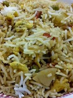 A picture of Vegetable Egg Fried Rice.
