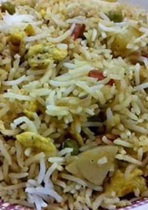 A picture of Vegetable Egg Fried Rice.