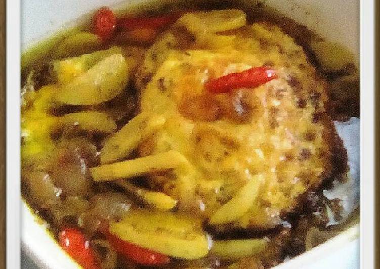  Resep Telur ceplok kuah  asam oleh Dapur mba Mer a ka merna 