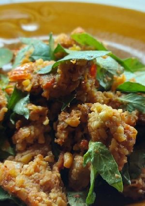 Foto resep 32. Sambel Tempe Kemangi