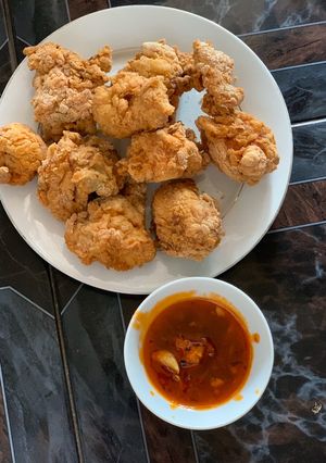 Hình của món Gà chiên kfc.