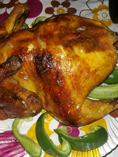 عکسی از دستور مرغ شکم پر بدون فر🍖