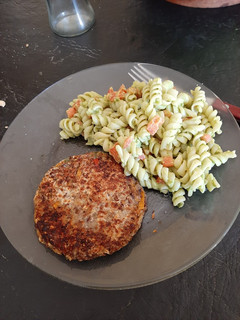 Una foto de Hamburguesas de lentejas y zanahoria (vegan)