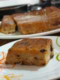 Pudín de Pan Rústico al Café y Anís