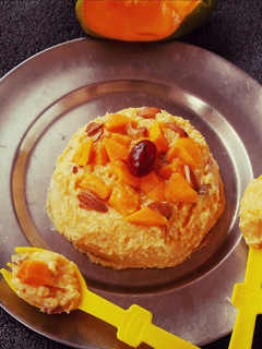 आम और नारियल का मिश्री हलवा (Aam aur nariyal ka mishri halwa recipe in Hindi) रेसिपी मुख्य फोटो