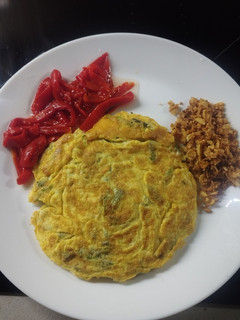 Una foto de Tortilla de Espárrago