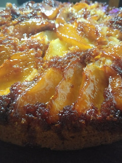 Una foto de Tarta invertida de manzanas
