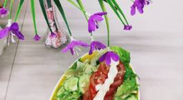 Hình ảnh món Salad trộn dầu dấm sốt phô mai