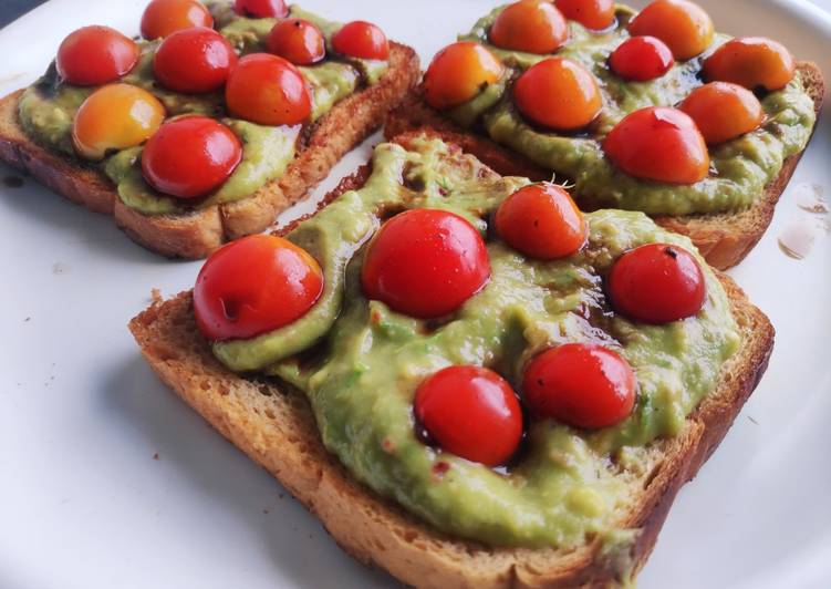 Steps to Prepare Avocado on toast