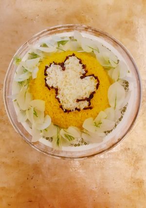 A picture of Zafrani Rice.
