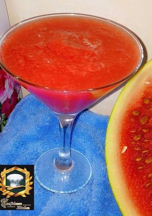 A picture of Watermelon slushy.
