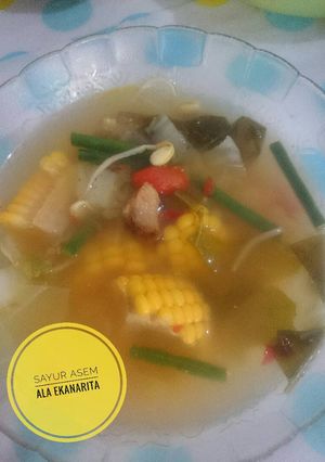 Foto resep Sayur asem enak dan praktis