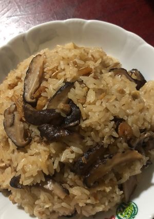 麻油油飯 的食譜成品照片