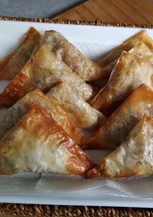 Foto di Samosa con carne e verdure