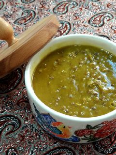 عکسی از دستور عدسی با قلم گوسفند