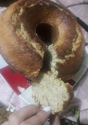 Una foto de Budín de banana