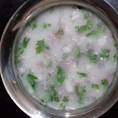 Typical south Indian buttermilk A picture of Typical south Indian buttermilk.