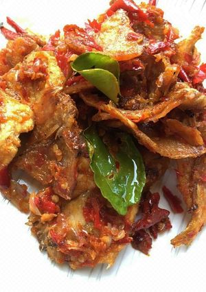 Foto resep Balado Ikan Asin Tipis renyah