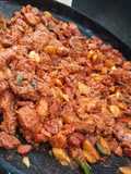 Discada de alitas de pollo
