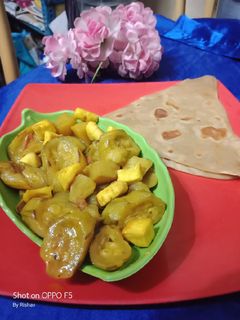 পটল পনির নিরামিষ তরকারি (Potol panir niramish tarkari recipe in bengali) রেসিপির প্রধান ছবি