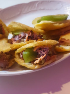 Una foto de Arepas cold