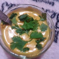A picture of Pakoda kadhi.