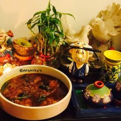 A picture of Odiya Machha (Fish) Kalia (Curry).