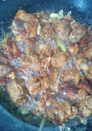 รูปของ ไก่ทอดข้าวคั่ว