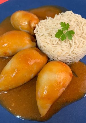 Foto principal de Chipirones 🦑 en salsa de pimientos del piquillo