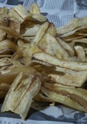 Foto resep Keripik Pisang Kepok Asin