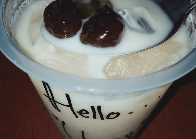 31. Boba(bubble) susu cincau