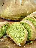 🌱 Bánh Mì Tảo Xoăn Spirulina (Vegan)