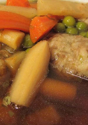 Fás galuska recept kacsanyakból (levesbetét) recept fotója