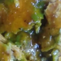 Samosa chat A picture of Samosa chat.