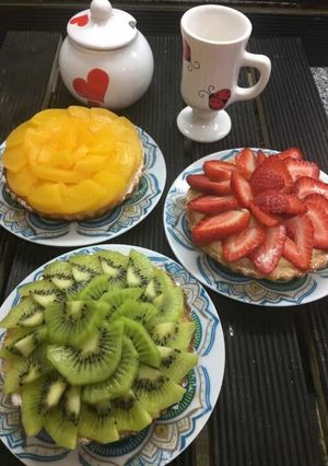 Una foto de Tartaletas De Frutas Y Queso💚