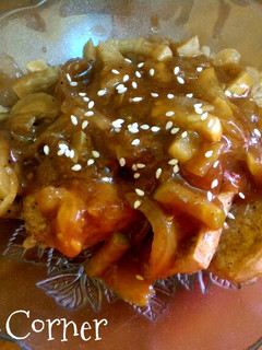 Foto resep Silk Tofu Tangsuyuk #Halal #FusionKorea #KoreanDish