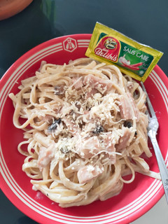 Foto resep Fettuccine Carbonara 🍝