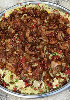 صورة لوصفة كبسة دجاج