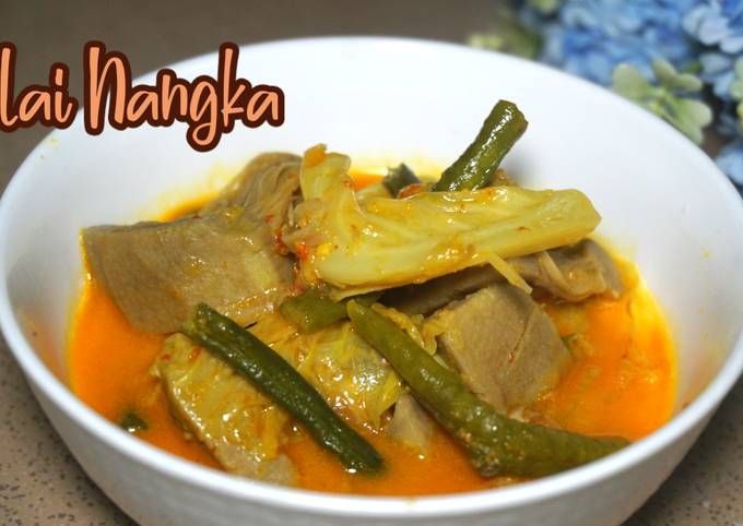 Yuk intip, Resep termudah bikin Gulai nangka padang  enak