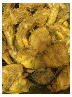 Foto resep Ayam ungkep bumbu kuning