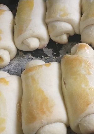Una foto de Rollitos con mermelada