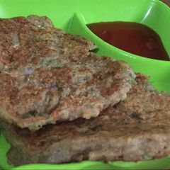 A picture of Potato bajra pancakes 🥞.