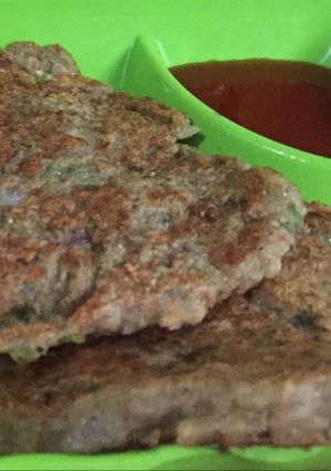 A picture of Potato bajra pancakes 🥞.