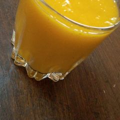 A picture of Mango-ginger juice.