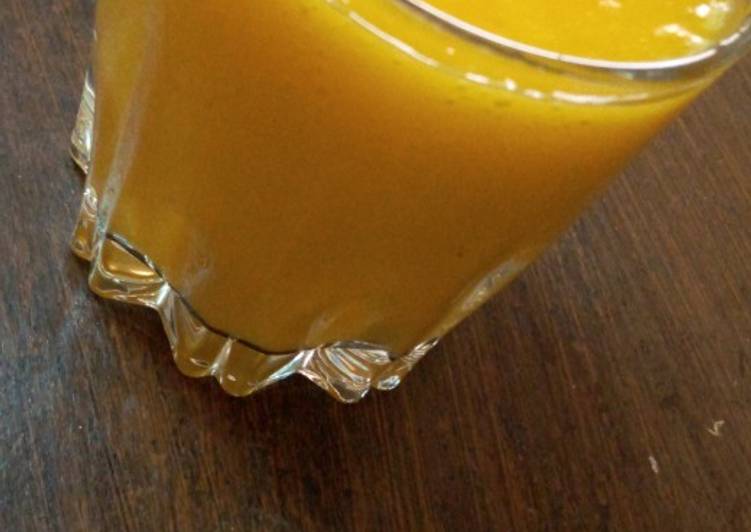 Simple Way to Prepare Quick Mango-ginger juice