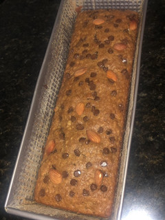 Una foto de Budín integral con avena y manzana