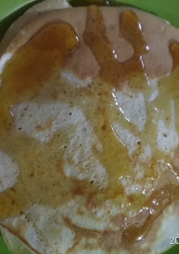 Una foto de Panqueques de banana